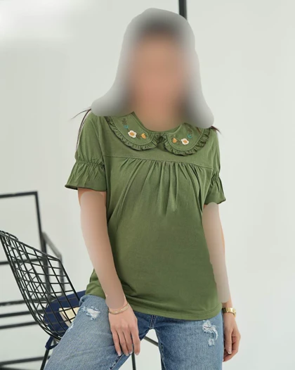 تیشرت گلدوزی دلبر 3068