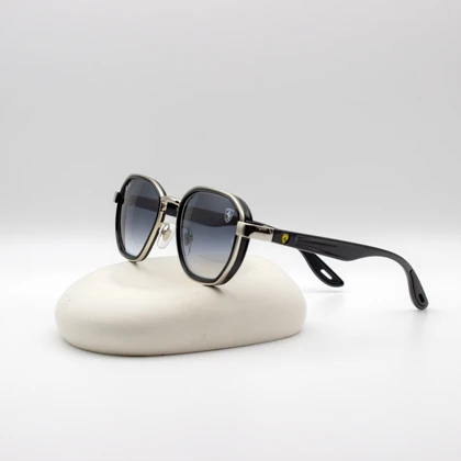 عینک آفتابی ری بن RayBan مدل فراری RB3674M - نقره ای