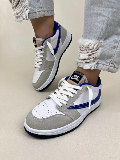 کتانی زنانه ایر جردن وان لو اسکات تراویس نایک AIR jordan 1 | کتانی ونس زنانه ایر جردن وان لو اسکات تراویس نایک AIR jordan 1 low Travis Scott کد 943 کد 351