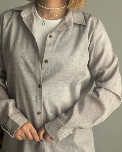 شومیز Liro (قهوه ای)