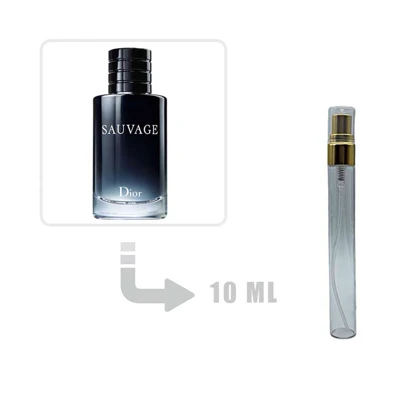 دکانت عطر ادکلن دیور ساواج مردانه 10 میل اصلی Dior Sauvage for Men 10ml