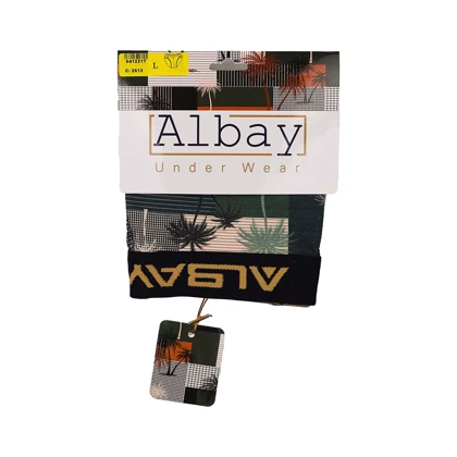 شورت اسلیپ مردانه طرحدار Albay کد 106