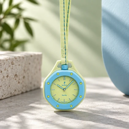 ساعت رویال پاپ BLAUE ACHT سبز آبی Swatch-10715-U