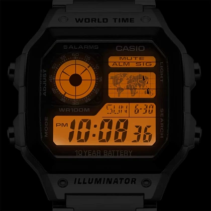 ساعت مچی مردانه کاسیو CASIO AE-1200WHD-1AV