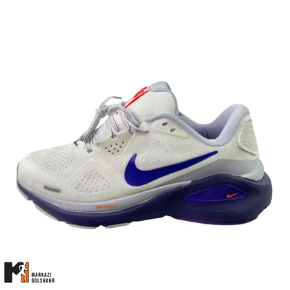 کفش زنانه نایک سفید بنفش مدل structure26