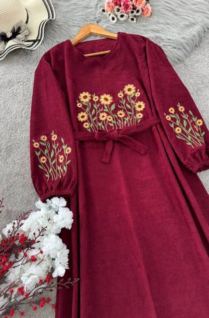 کفتان گلدوزی شده پاییزه