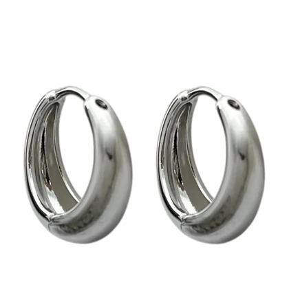 گوشواره زنانه مدل آینه ای ژوپینگ، درخشش بی انتها