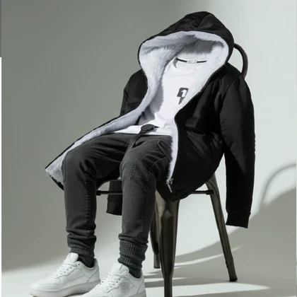 شنل خز سفید مردانه مدل venit