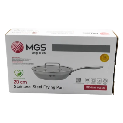 تابه تک دسته استیل سایز 20 کد PS6133