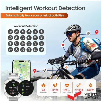 ساعت مچی هوشمند سوئیس میلیتاری SWISS MILITARY مدل SM-WCH-DOM7-SILF-SILSTL