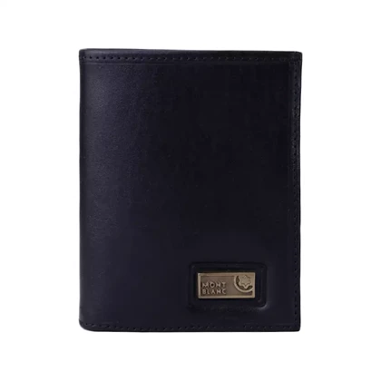 کیف پول جیبی چرم مردانه مونت بلانک کد 306