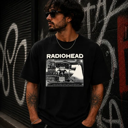 تیشرت طرح ردیوهد Radiohead کد 05