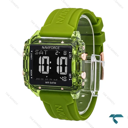 ساعت نیوی فورس NF7101 دخترانه پسرانه سبز NaviForce-6944-L