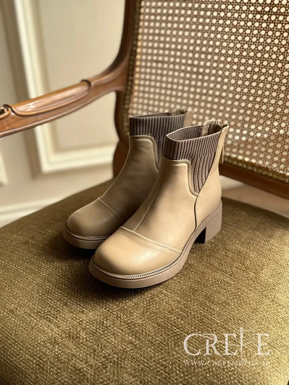 نیم بوت کشبافت پاشنه 5/5 سانت