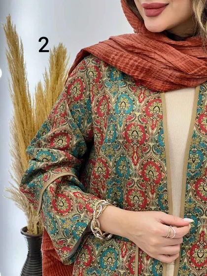 مانتو طرح سنتی مینو