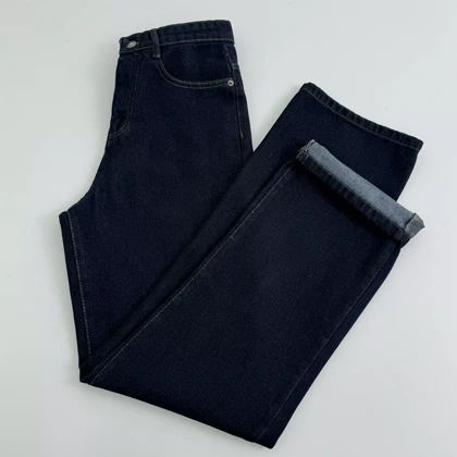 شلوار جین نیم بگ 1008207