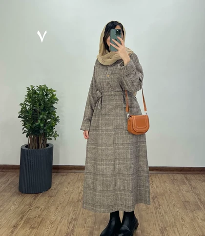 پالتوی پشمی بلند شبنم(ایراد دار)