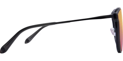 عینک آفتابی اسپای SPY Colada Matte Trans Gray Gloss Black - Rose with Burgundy Flash Mirror