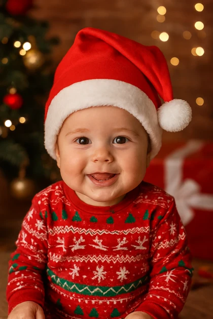 کلاه بابانوئل کریسمسی بچگانه