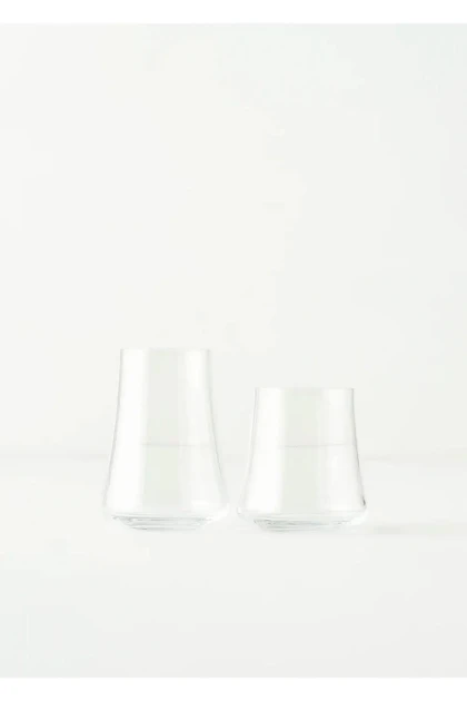 لیوان نوشیدنی Bella Maison مدل Shape Kristal - طبیعی