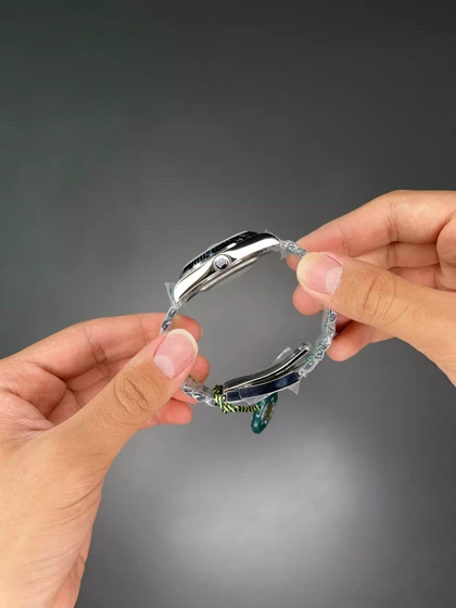 ساعت مچی رولکس اسکای دولر سیلور صفحه مشکی Rolex Dweller