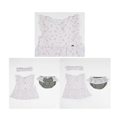 پیراهن شورت دخترانه ایندیگو