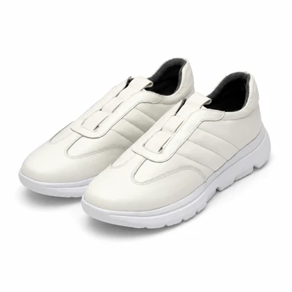 کفش کتانی اسپرت چرم طبیعی کد 1103