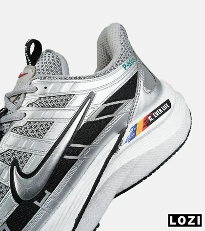 کفش کتانی مردانه و زنانه طوسی نایک NIKE P-6000 مدل 8581