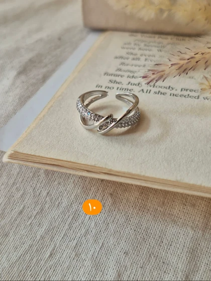 انگشتر جواهری فری سایز 15 مدل