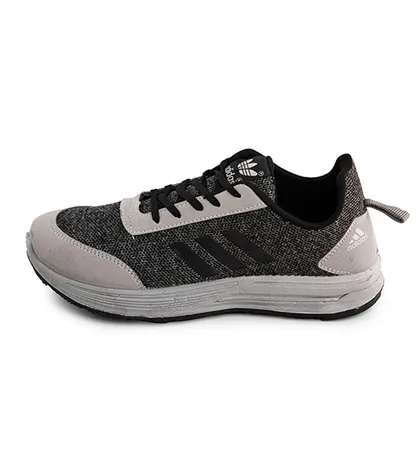 کفش اسپرت Adidas مردانه طوسی بندی