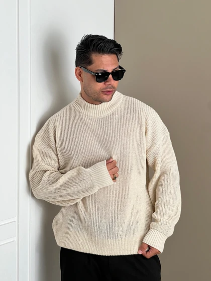 بافت قواره باکسی یقه 5سانت