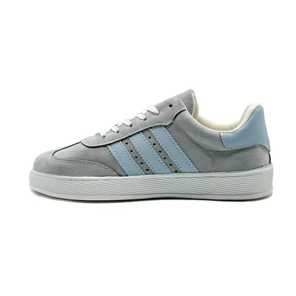 کفش و کتانی زنانه و دخترانه مدل آدیداس سامبا ADIDAS_SAMBA رنگ طوسی