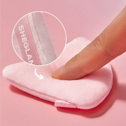 پد آرایش شیگلم مدل Insta-Ready Powder Puff بسته سه عددی