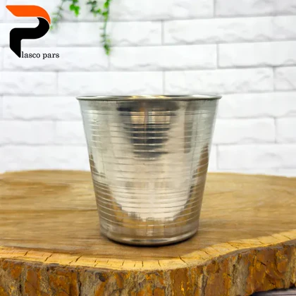 لیوان یخ استیل سایز 12