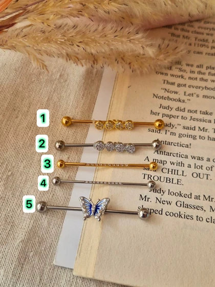 پیرسینگ محوری ایندستریال