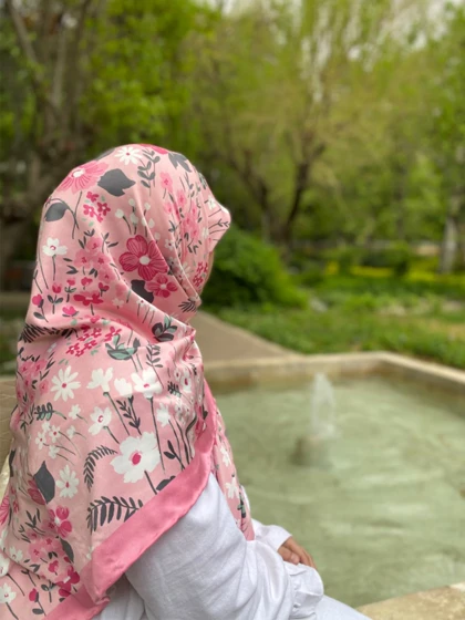 روسری گل من T005