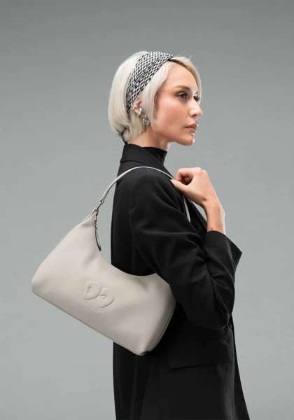 کیف مجلسی زنانه و دخترانه چرم مصنوعی دیوید جونز DAVIDJONES