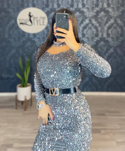 میدی پولک مخمل کد : 7830