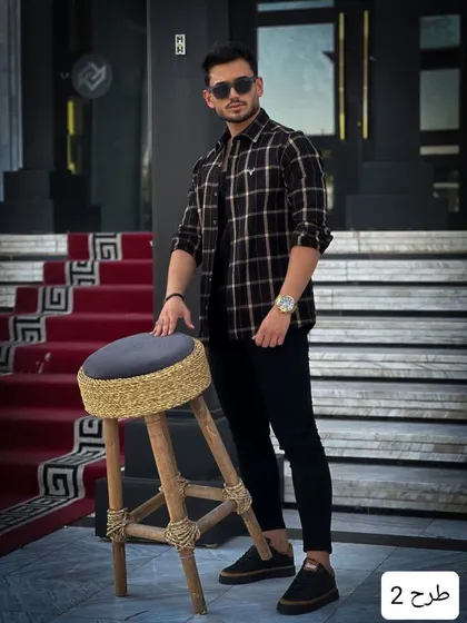 پیراهن پتینه زمستانه