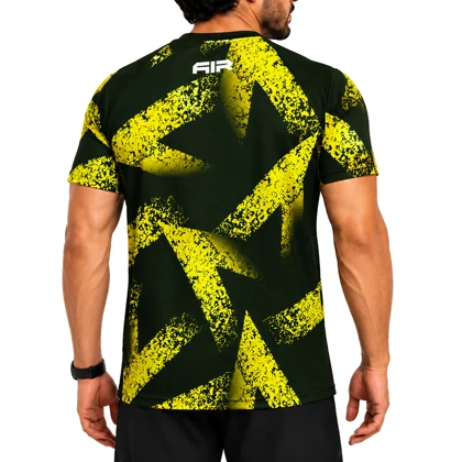 تیشرت ورزشی مردانه نایک مدل GMS-Dri Fit-5C0204 زرد