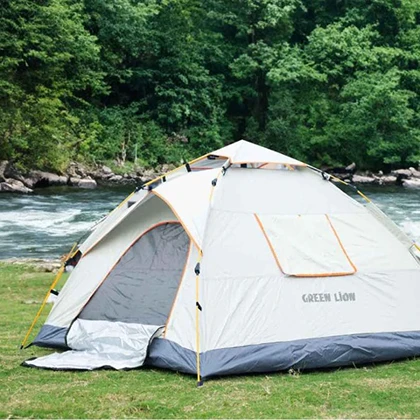 چادر کمپینگ 4 نفره گرین لاین مدل GREEN LION GT-4 CAMPING TENT