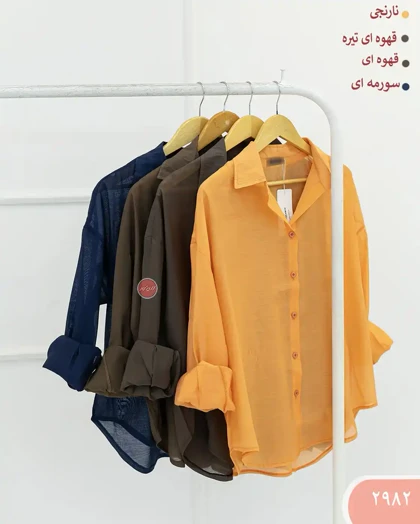 شومیز شیشه ای مداد رنگی 2982