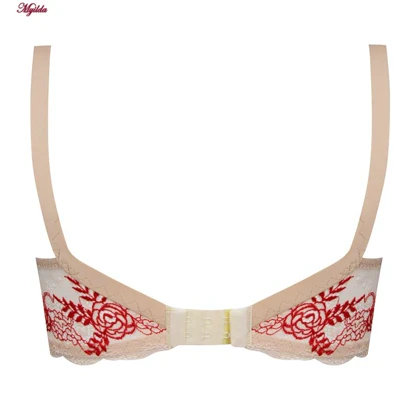 ست شورت و سوتین زنانه کارنا رز مدل فنردار کرم کد 5033-2038