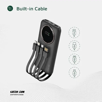 پاوربانک گرین لاین Green Lion مدل GL-PX11 ظرفیت 10000 توان 22.5 وات