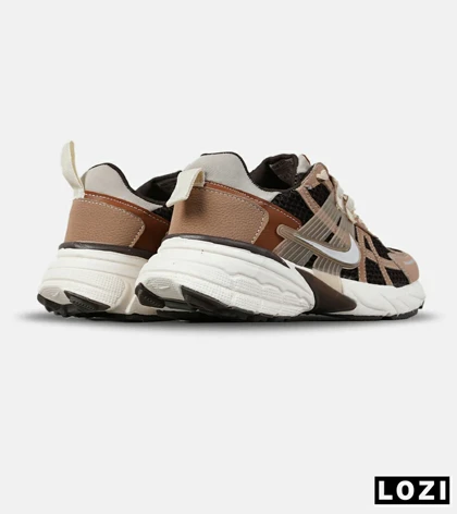 کفش کتانی مردانه و زنانه مشکی قهوه ای Nike cushlon مدل 7598