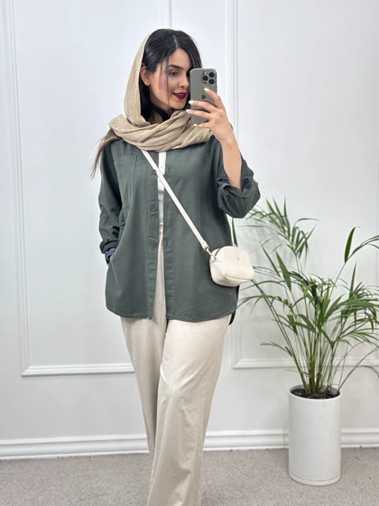 مانتو کتان پنبه پردیس