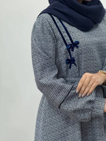 پیراهن مانتویی بلند سوپر کلوش سها