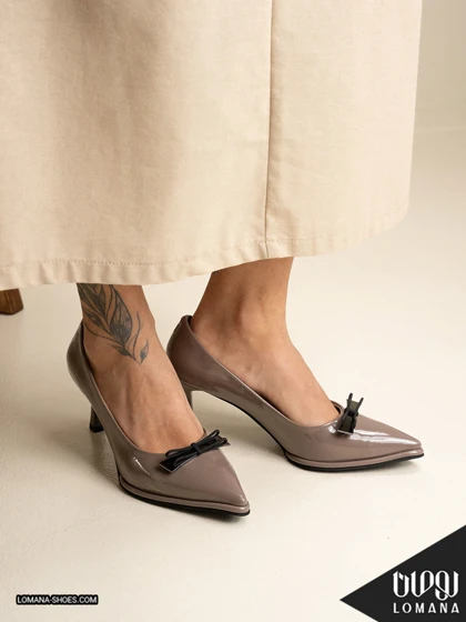 کفش پاشنه نیکناز لومانا - کد 2709