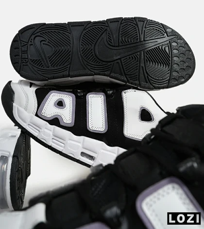 کفش کتانی مردانه و زنانه مشکی سفید NIKE Air More Uptempo '96