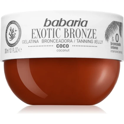 ژل برنزه کننده باباریا Babaria مدل Exotic Bronze حجم 300 میلی لیتر